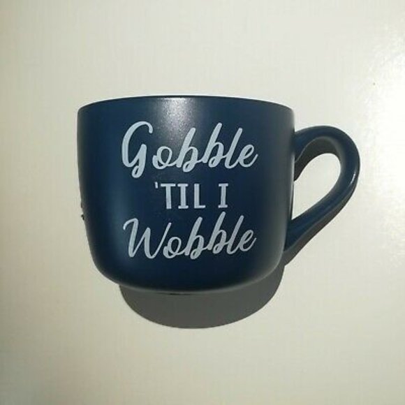 5/$25 NWT Threshold Gobble Til I Wobble Mug - Picture 2 of 2